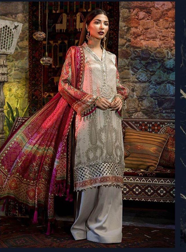 Elan Silk 3 Pakistani Suit
