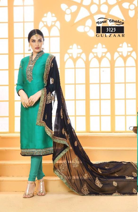 Y.c Gulzar Partywear Churidar Salwar Suits Catalouge