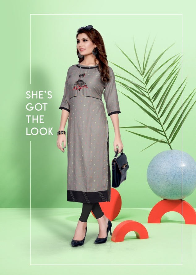 Meerali Muskaan Casual Wear Kurti Catalouge