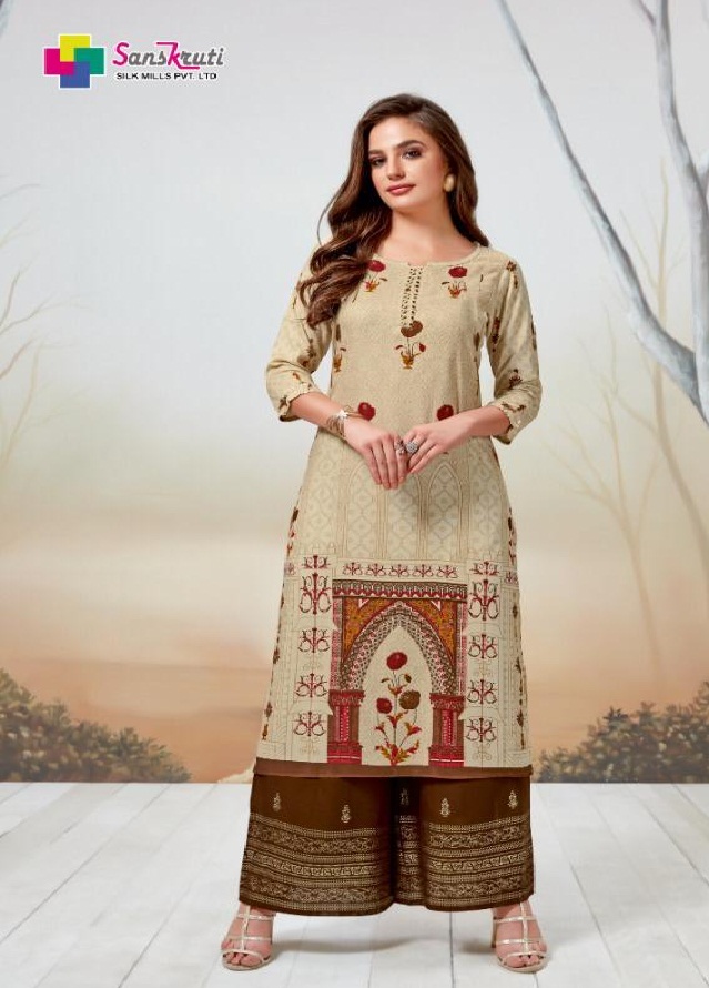 Delisha Sanskruti Designer Kurti Catalogue