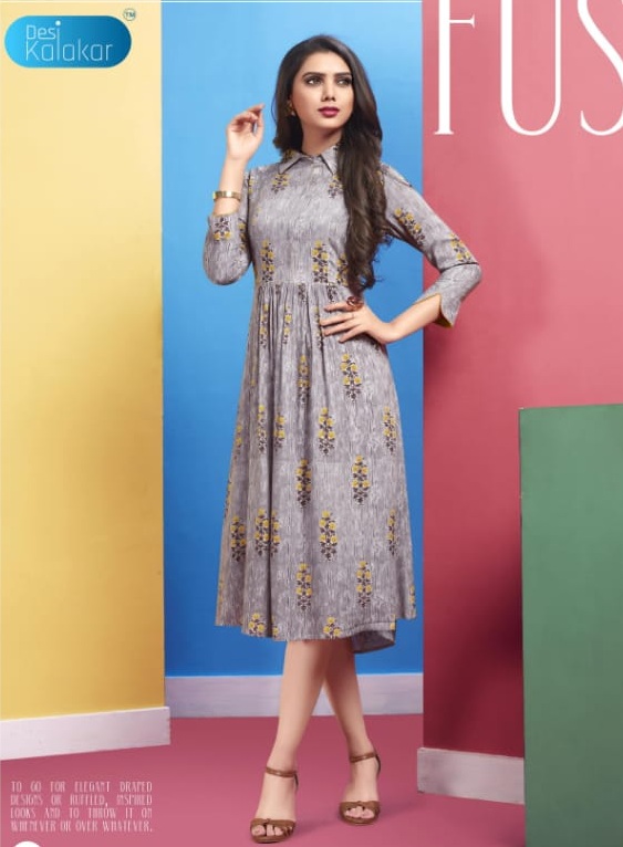 Desi Kalakar Rachita Partywear Kurti Catalouge