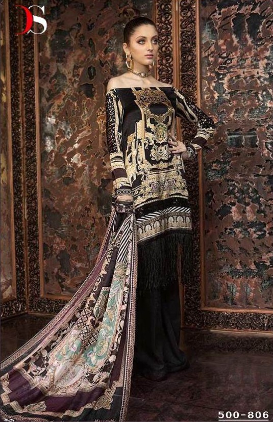 Elan Silk 4  Salwar Suit