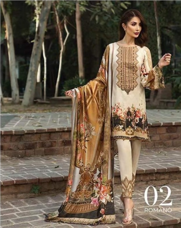 Iris Lawn Collection Pakistani Salwar Suit Catalouge