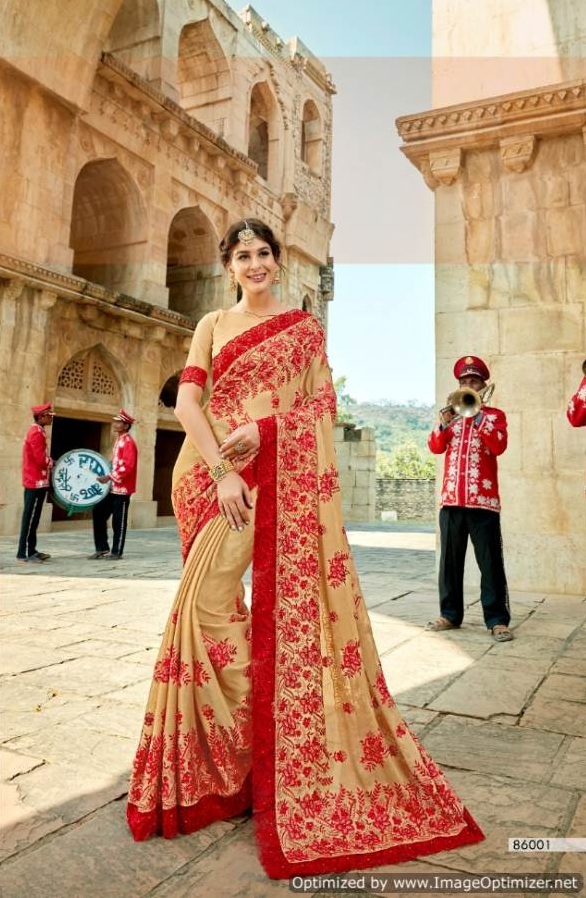 Saroj Sajda Partywear Saree Catalouge