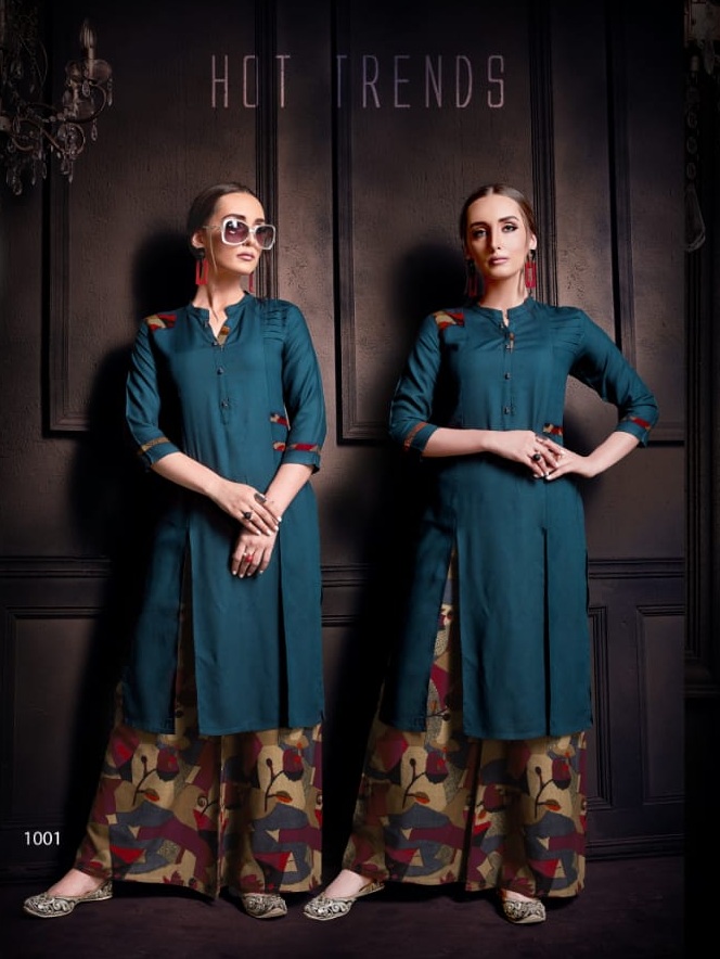 Evermore Kurti With Palazzo Catalouge