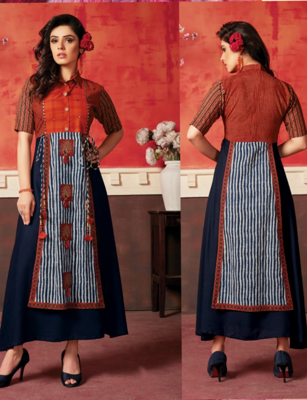 Morzar Riwaaz Party Wear Kurti Catalouge