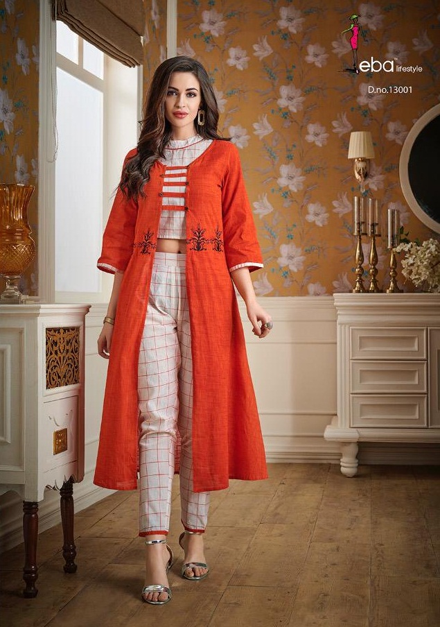 Eba Vol 13  Designer Kurti Catalogue