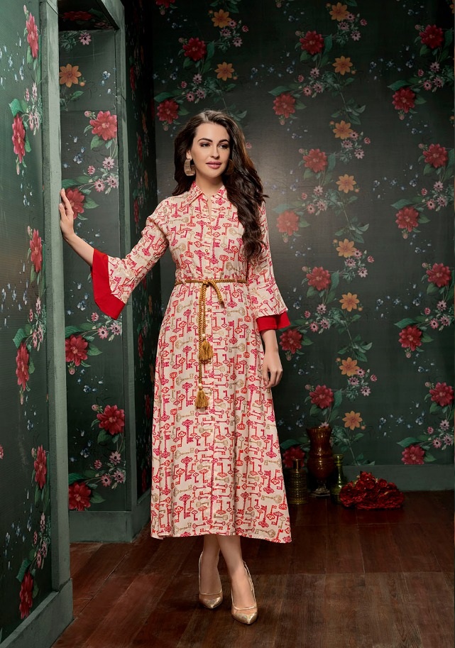 Eba Vol -14 Western Kurti Catalogue