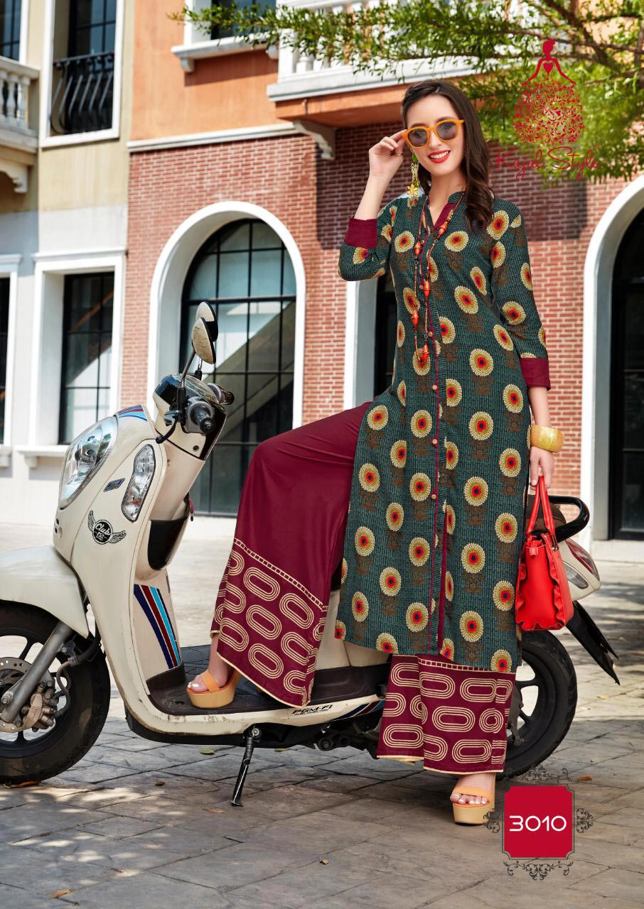 Fashion Biba Vol-3 Kajal Style Kurti Catalogue