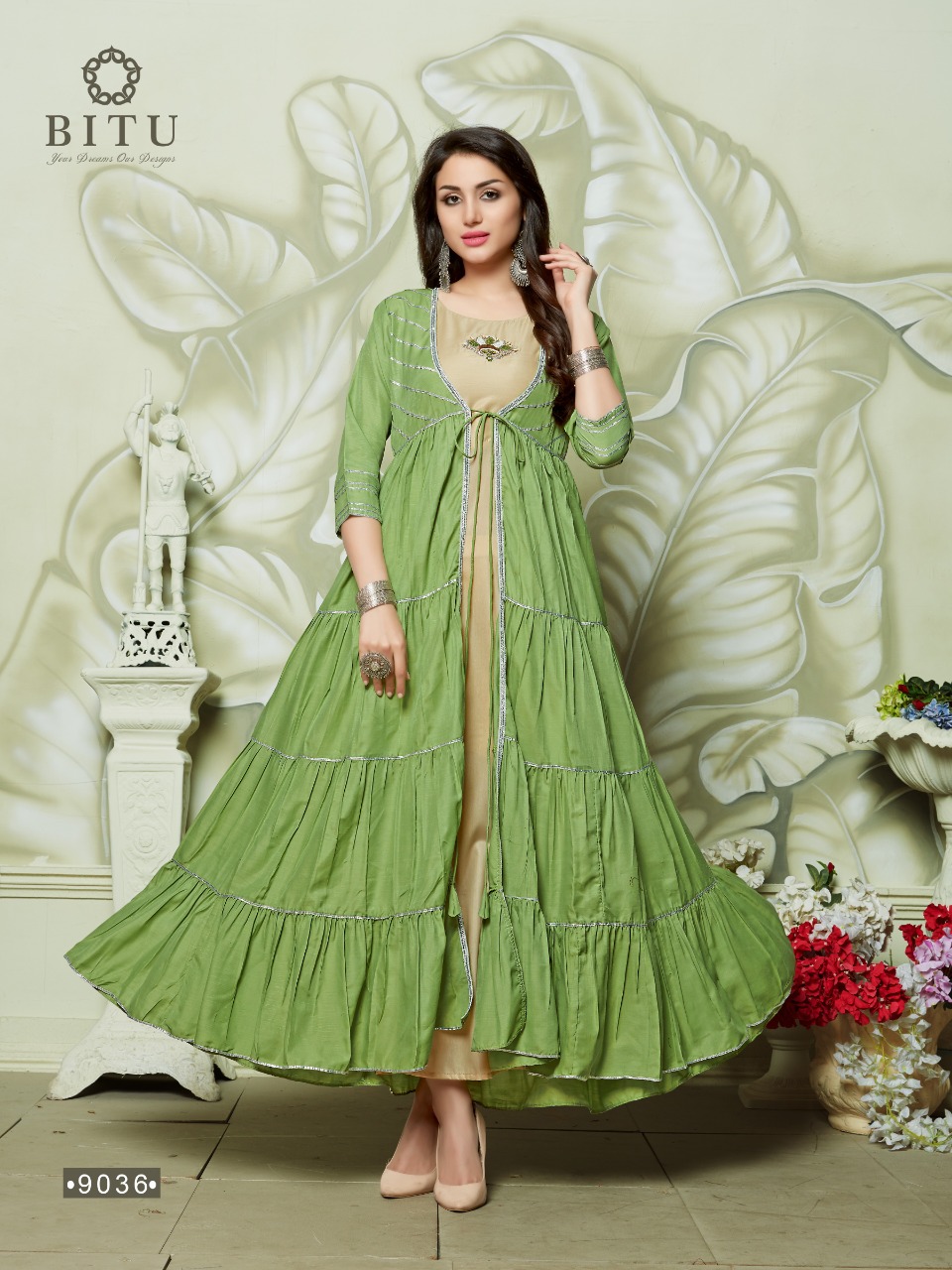 Auto-graph Party Wear Kurti Catalogue