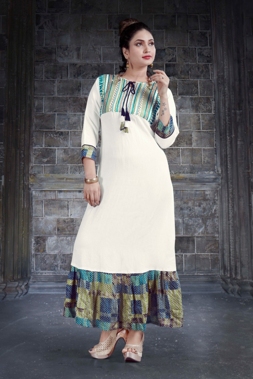 Alora Kodas Group Causal Wear Kurti Catalogue