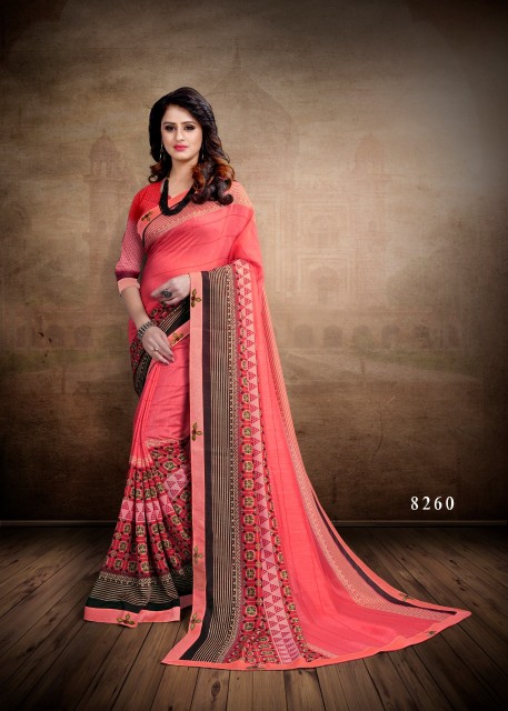 Jajba-2 Causal Wear Sarees Catalogue
