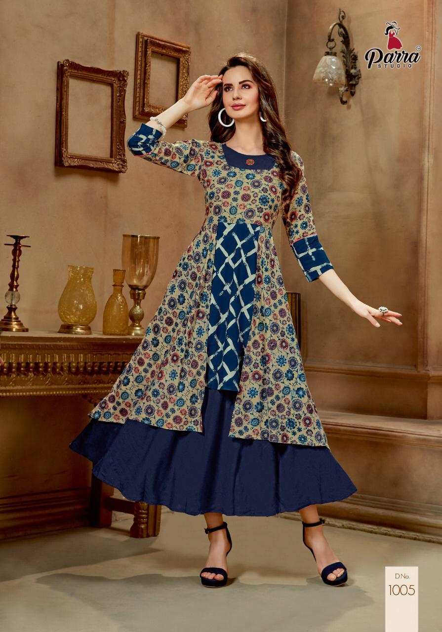 Maheera Parra  Designer Kurti Catalogue