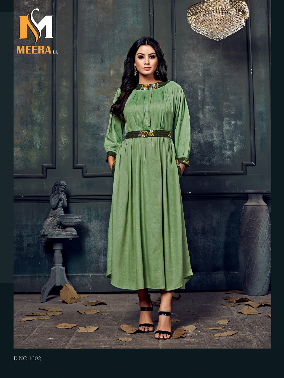 Waman Long Kurtis Catalogue Mirali