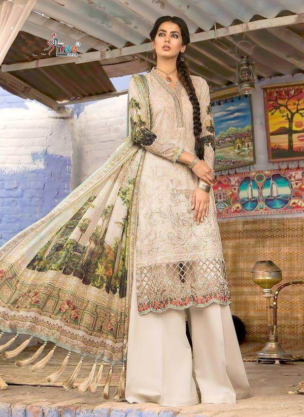 Mariya B Muslin Pakistani Salwar Kameez Catalogue