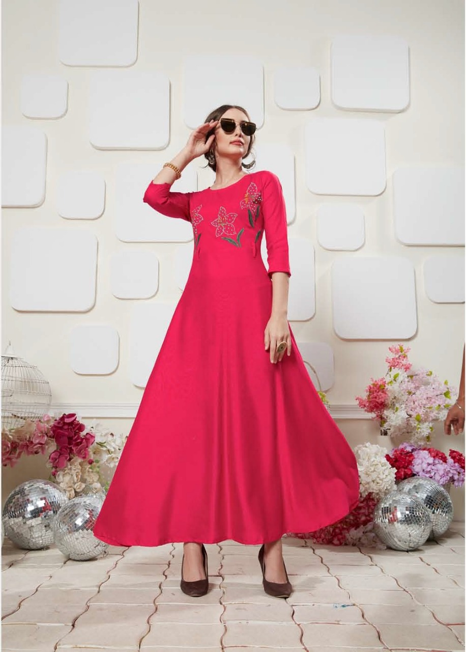 Vaarahi Vol 7 Amore Party Wear Kurti Catalogue