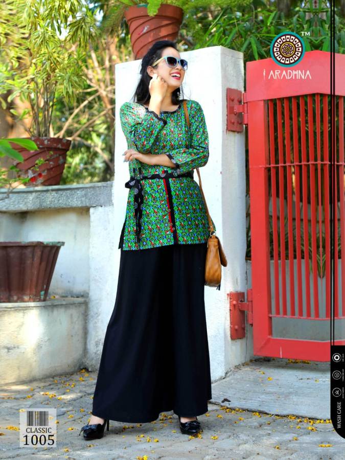 Classic Aradhna Western Top Catalogue