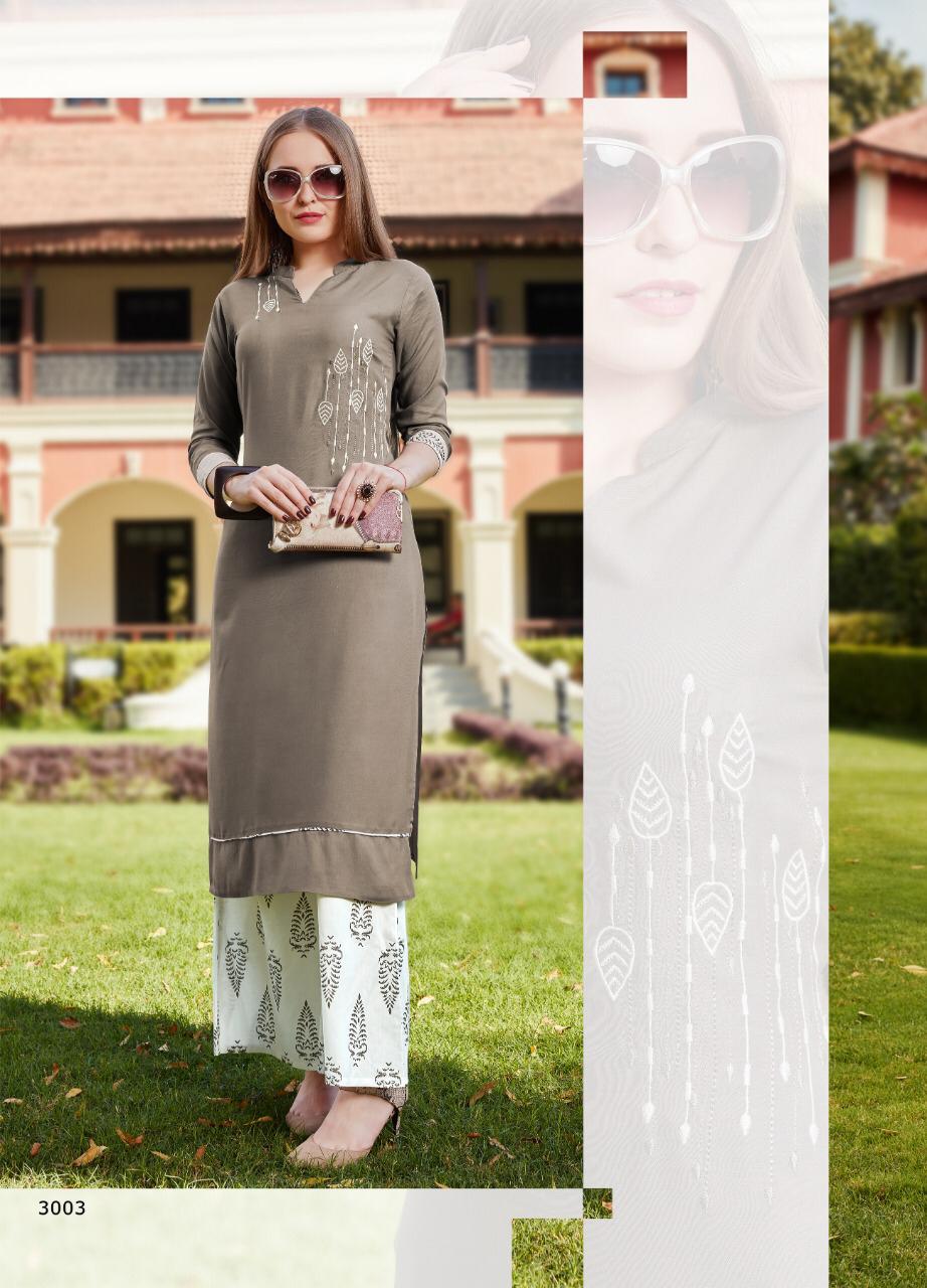 Bella's Vol 2 Kurti With Palazzo Catalogue