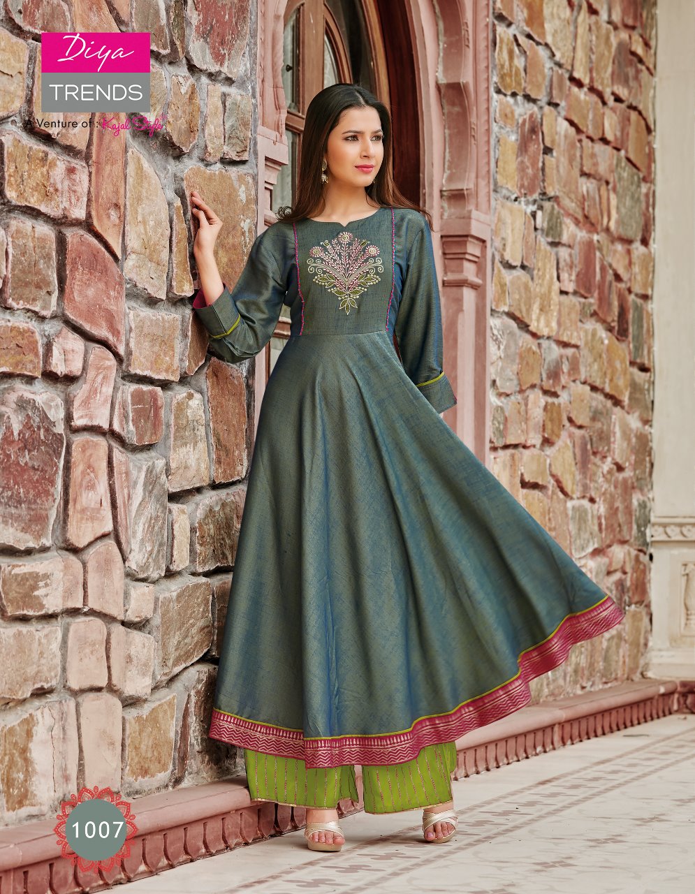 Iconic City Vol 1 Diya Treads  Party Wear Kurti