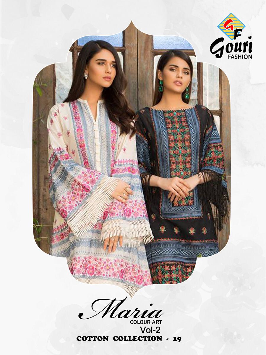 Maria Colour Art Vol 2 Cotton Salwar Suits Collections