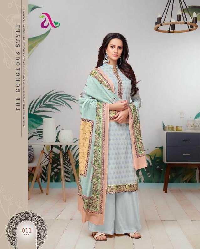 Chromate Angroop Cotton Dress Materials Catalogue