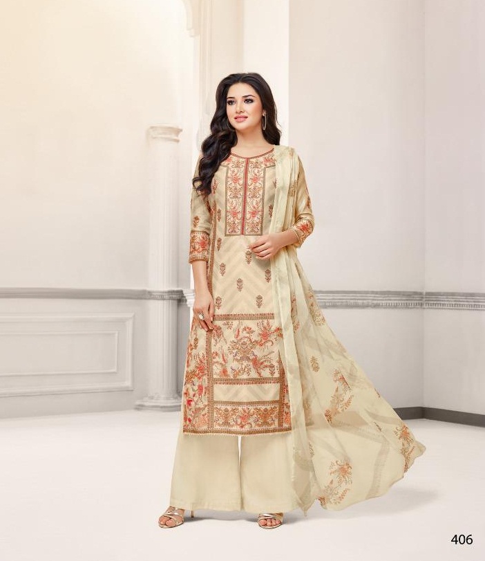 Anjelika Cotton Dress Materials Catalogue