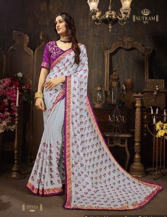 Zeeya 4 Sutram Designer Sarees Catalogue