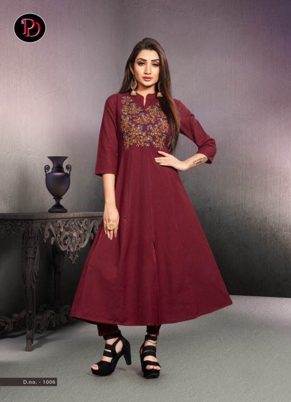 Rehnuma Poorvi Designer Kurti Catalogue