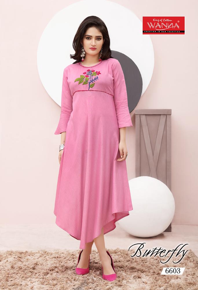 Butterfly Party Wear Kurti Catalogue