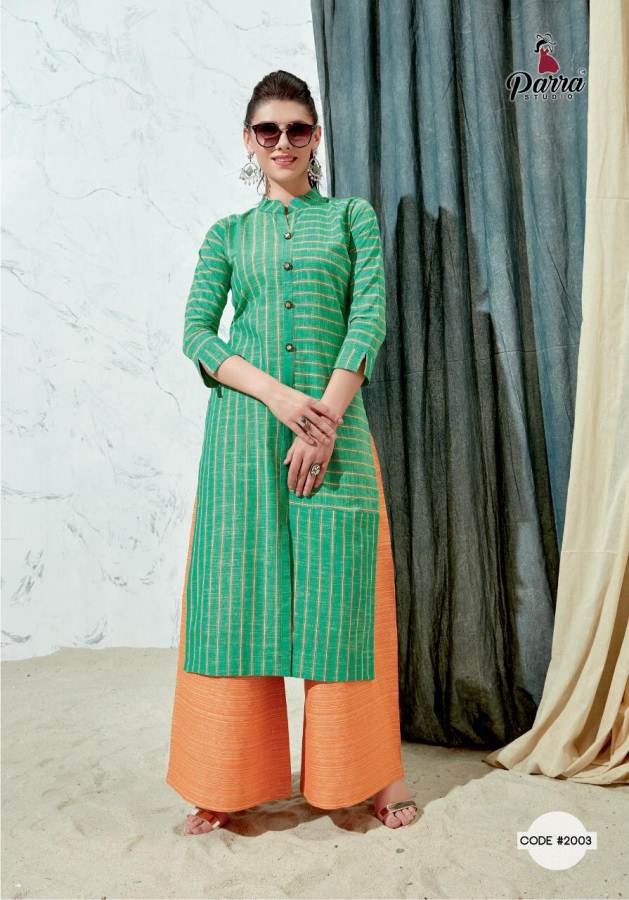 Firoza Parra Cotton Kurti Catalogue