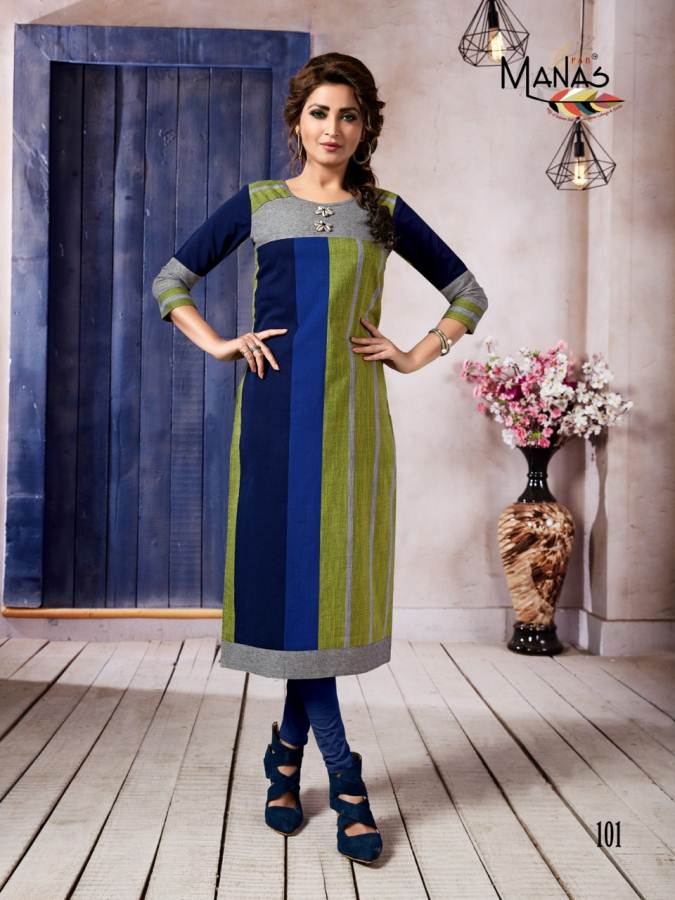 Aakruti Manas Cotton Printed Kurti Collections
