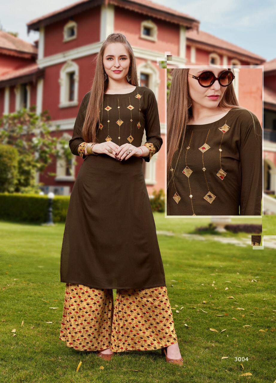 Bella's Kurti With Palazzo