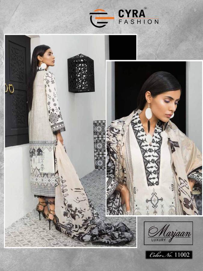 Marjaan Luxury Cyra Designer Pakistani Suit Catalogue