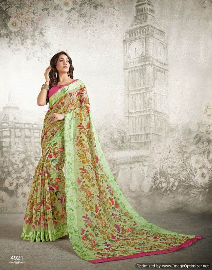 Kanchana Cotton 17 Shangrila Linen Sarees Collection