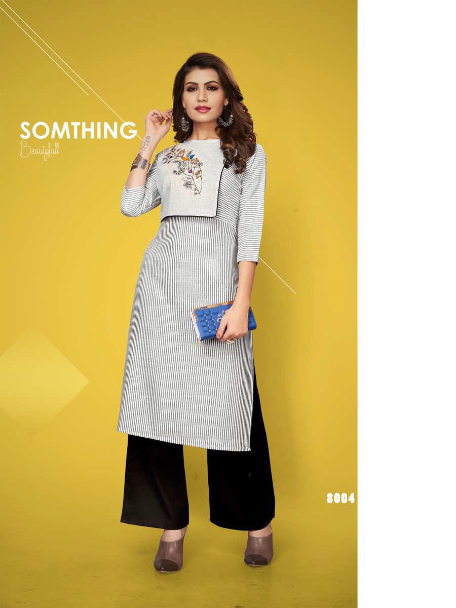 Vaarahi 8 Amore Cotton Kurti Catalogue