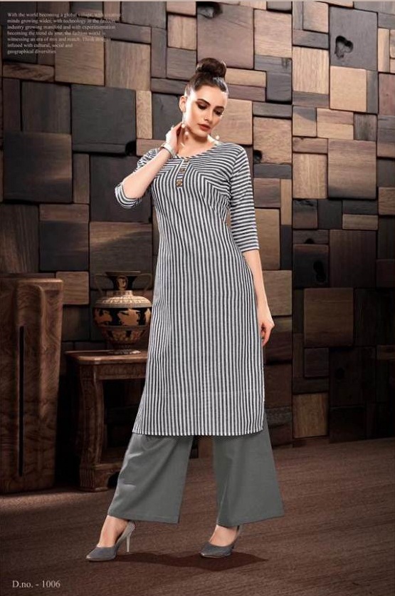 Buy denim kurtis wholesale catalog from manufacturers in Surat