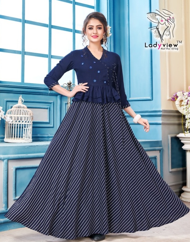 Aneri Vol 2 Ladyview Party Wear Kurti Catalogue