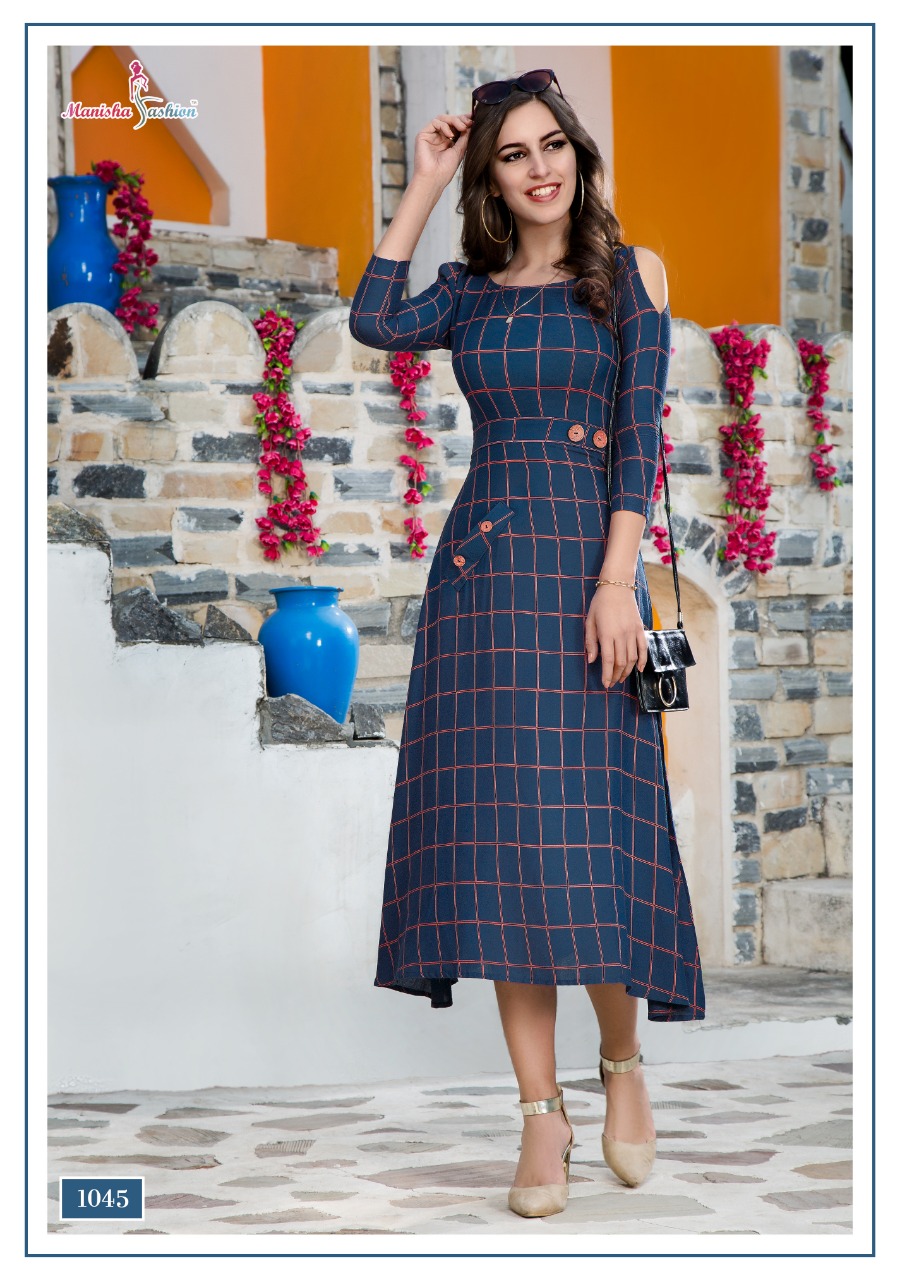 Mehar Designer Printed Kurti Catalogue