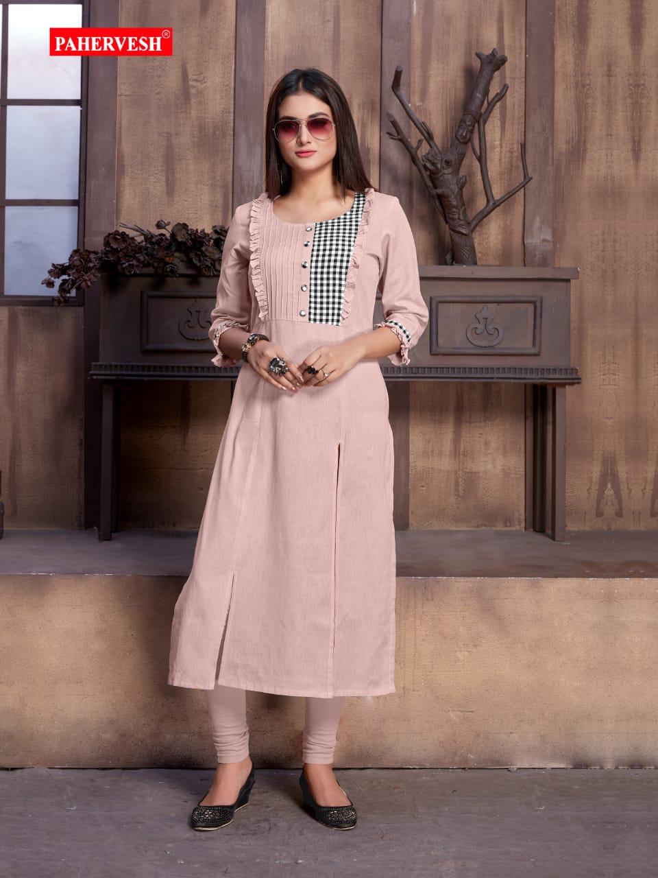 Niharika 4 Cotton Kurti Catalogue