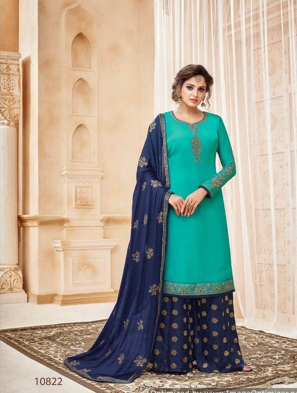 Zisa Vol 59 By Meera Embroidered Designer Salwar Suits Collection