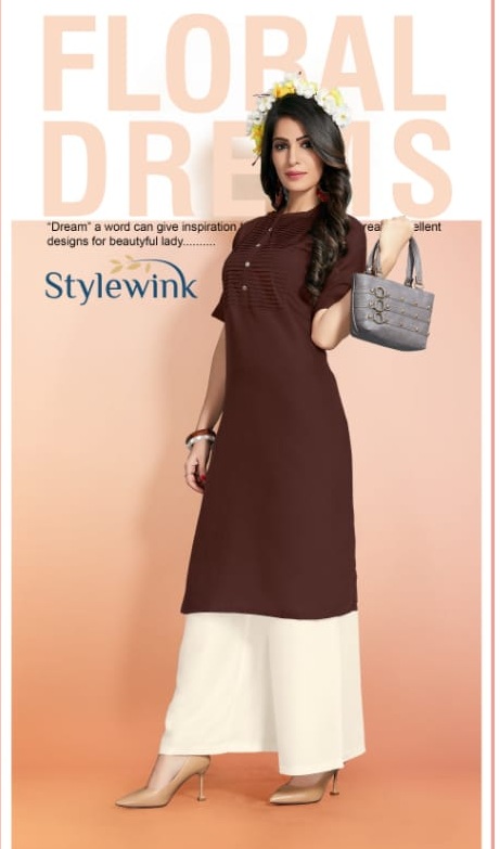 Maharani By  Stylewink Cotton Running Wear Kurtis With Plazoo Collection