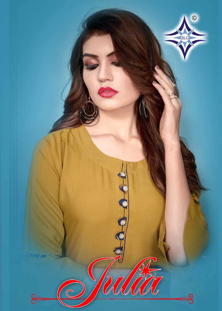Julia By Slc Designer Kurtis With Plazoo Collection