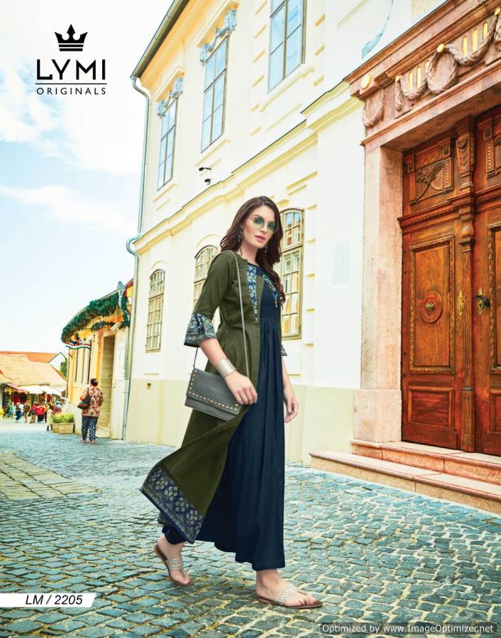 Urban By Lymi Festival Wear Rayon Kurtis Collection
