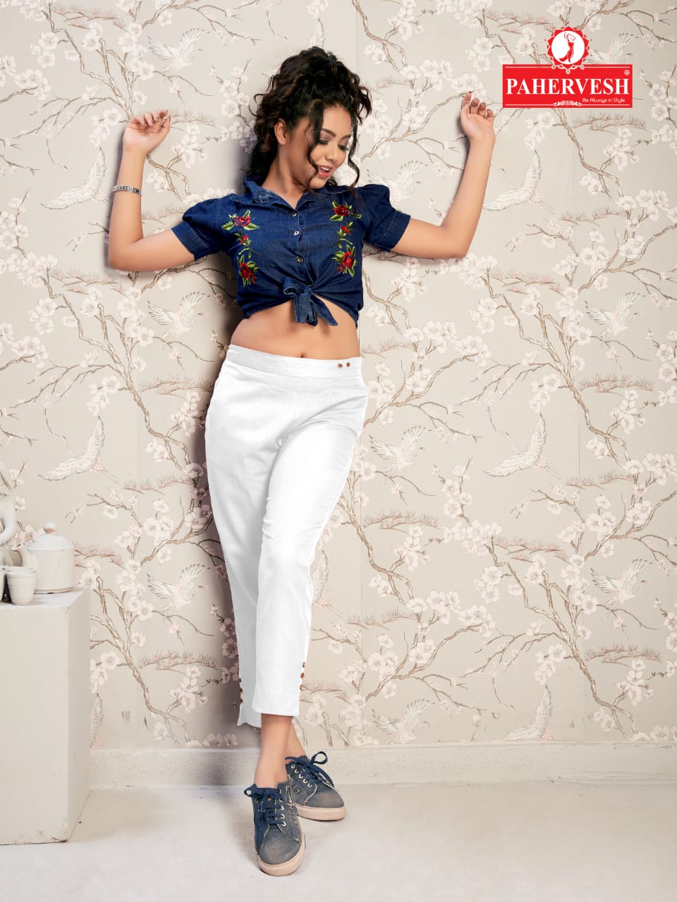 Venus By Pahervesh Cotton Flax Pant Collection