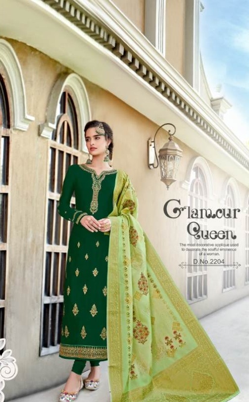 Alisa Present Suhan Festival Wear  Georgette Salwar Suits Catalogue