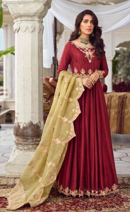 R9   By  Sadaf Heavy Faux Georgette Pakistani Salwar Suit Collection