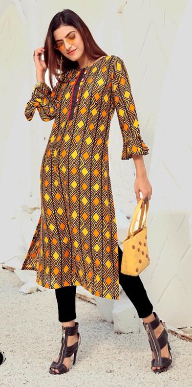 Pk Present Lifestyle Vol 2 Casual Wear Kurtis Catalogue