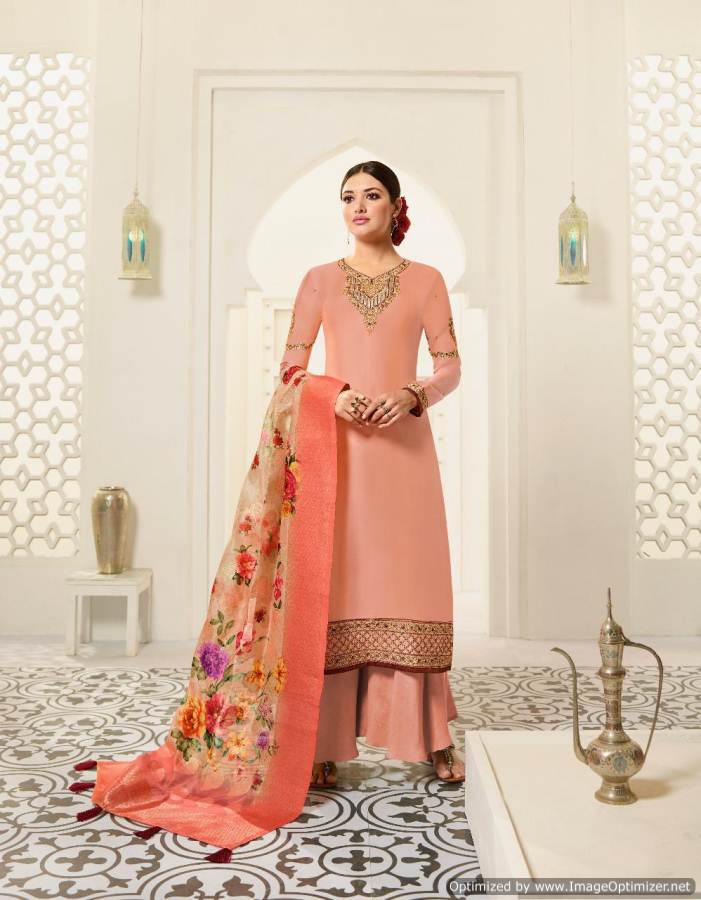 Amirah  Present Amirah Vol 30 Satin Georgette Designer Dress Materia
