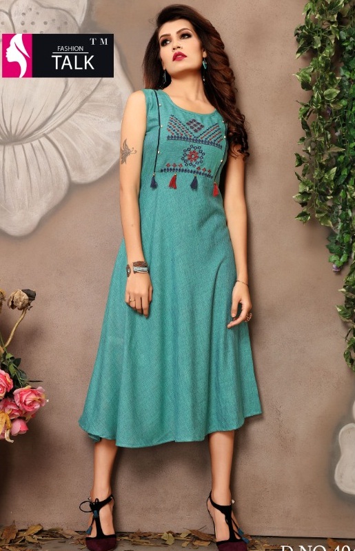 Ft By Vaarahi Vol 4 Designer Kurtis Catalogue