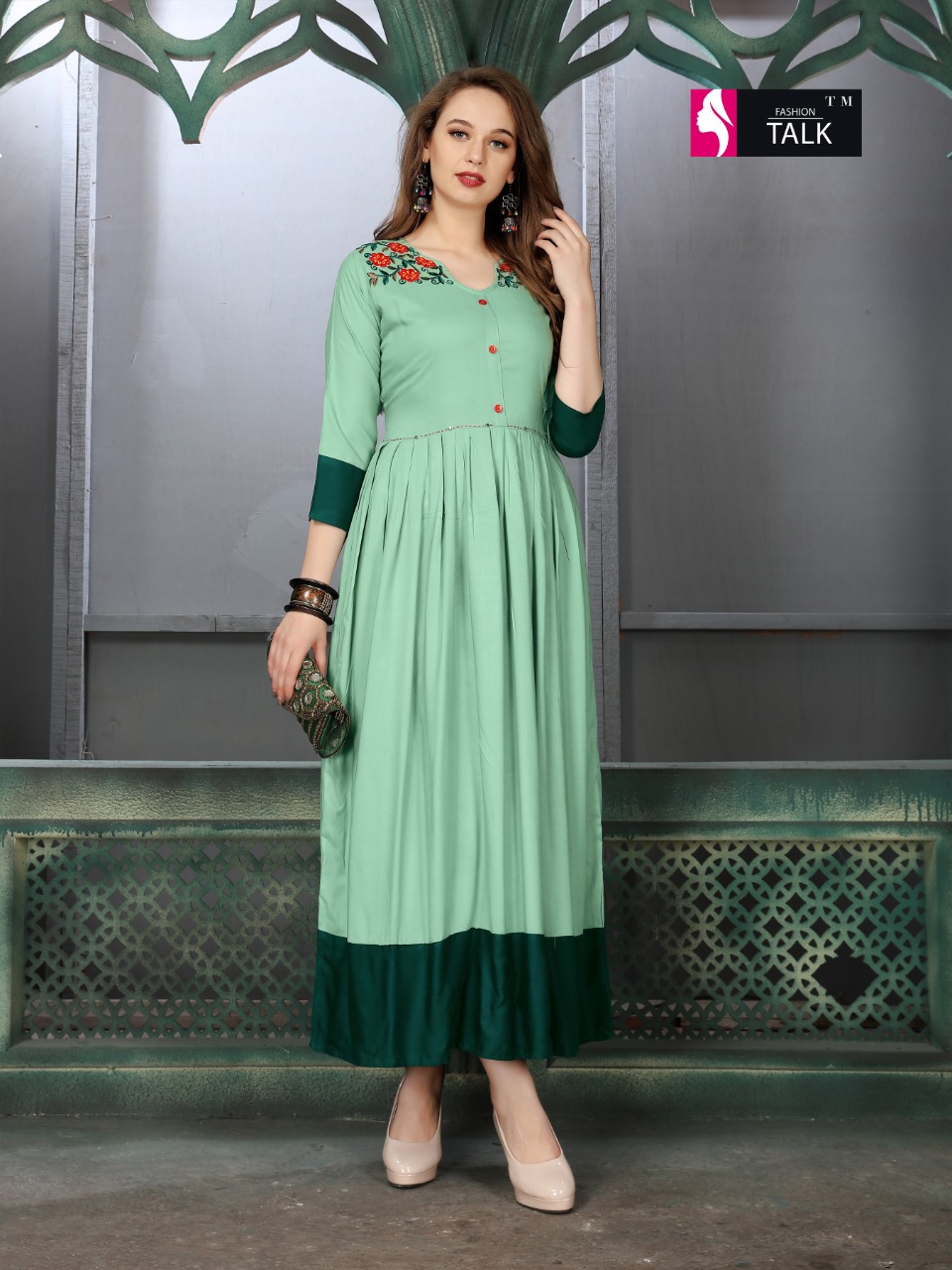 Ft By Weekend Vol 1 Heavy Rayon Kurtis Catalogue.